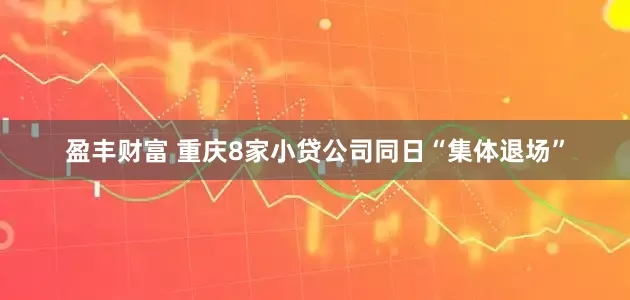 盈丰财富 重庆8家小贷公司同日“集体退场”